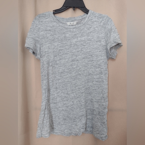 Madewell Medium Gray Short Sleeve T-Shirt - Picture 1 of 2